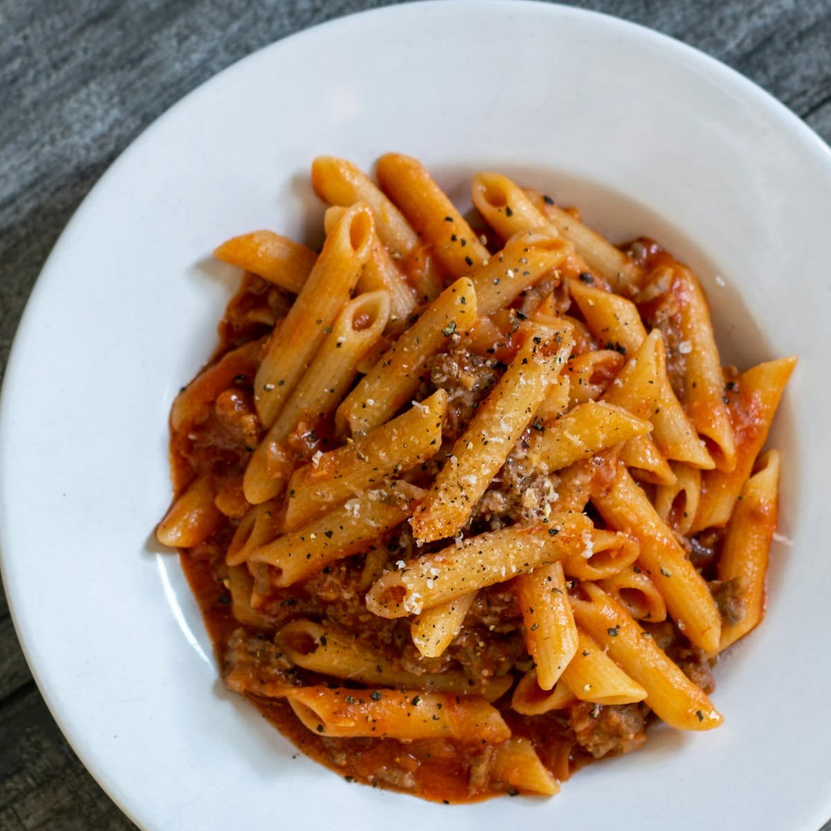 Turkey Bolognese Pasta